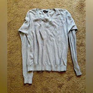 Grey Prana Milani Waffle Knit Sweater